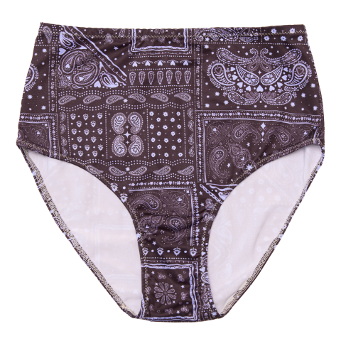figi wysokie | paisley | cherry brown