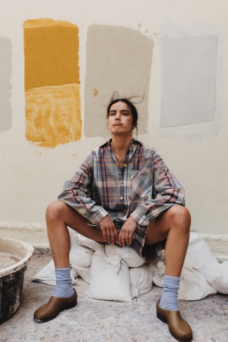 koszula | columbia | checky pastel